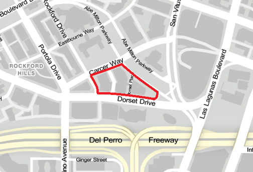 Mapa — poloha Mount Zonah Medical Center, Rockford Hills